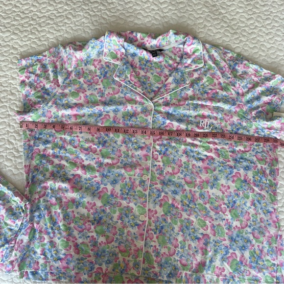 🔥SALE 🔥Valentine’s day 💖NWT PLUS 3X LAUREN Ralph Lauren Pajama Set COTTON - Picture 11 of 11